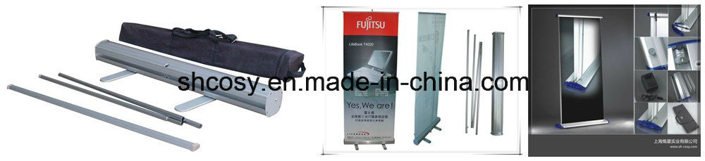 High Quality with Good Price Aluminum Roll up Display Stand 80*200/85*200cm