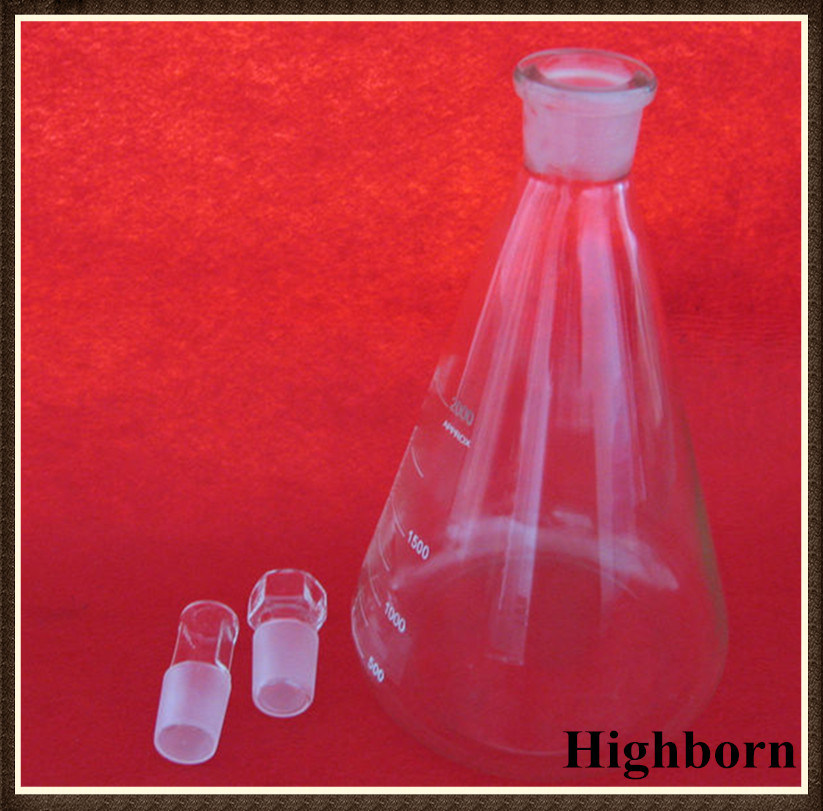 Laboratory Clear Borosilicate Glass Conical Flask