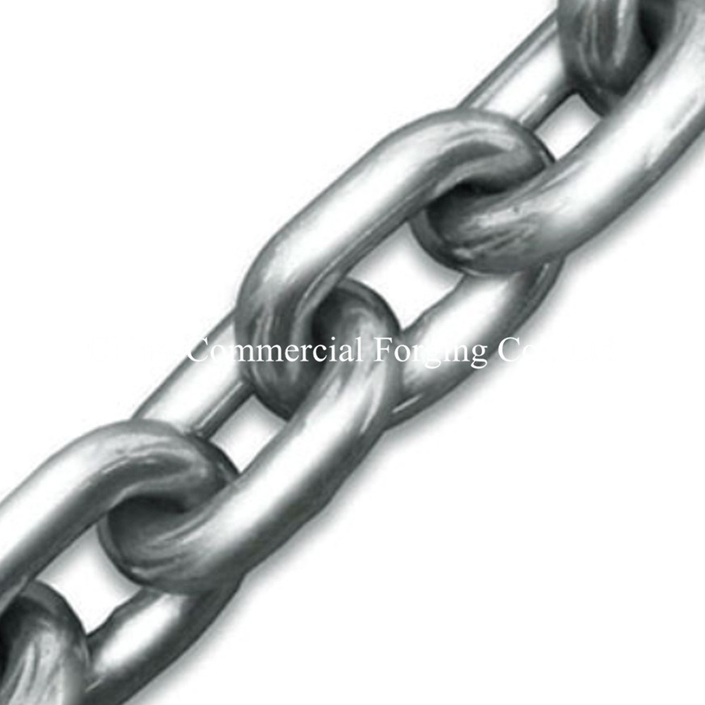 ISO9001 Factory Shipbuilding Marine Mooring Stud Link Anchor Chains