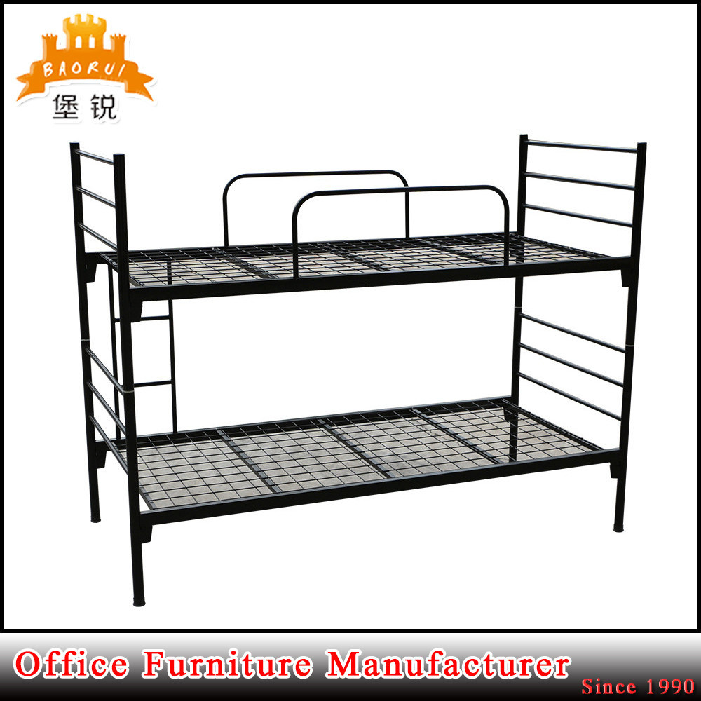 School Camp Military Use Heavy Duty Strong Cheap Steel Frame Bunk Bed