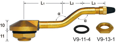 European Style Clamp in Valves/Truck and Bus Valve/Brass Valve