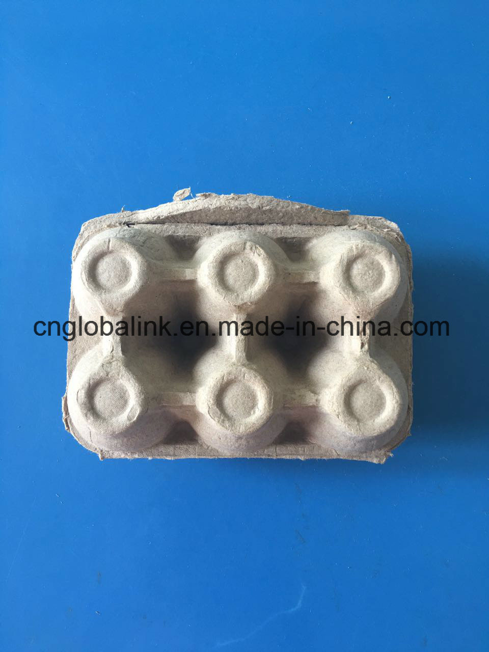 Paper Egg Cartons 6 Holes Cardboard Egg Tray 6 Cavities Paper Egg Trays OEM