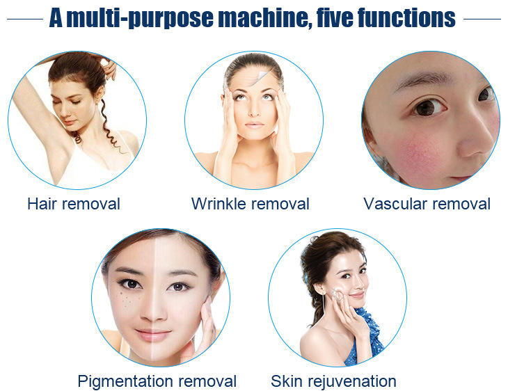 2018 Factory Direct Sale IPL Skin Rejuvenation Hair Removal Machine for Skin Care