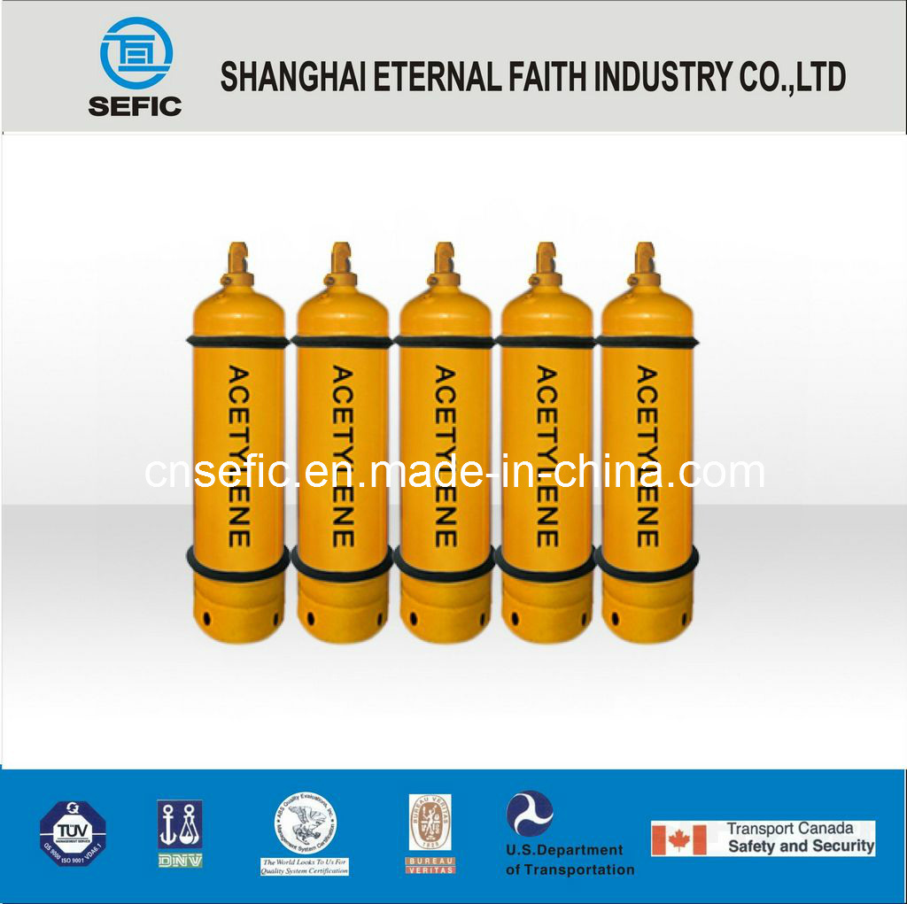 40L Seamless Acetylene Gas Cylinder