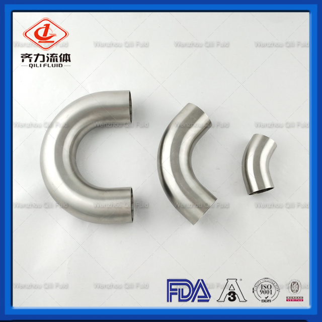 Sanitary Stainless Steel Pipe Fitting 45 Degree Elbow/Bend