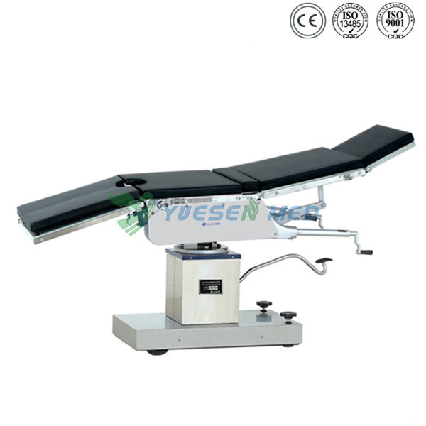Hospital High Quality 304 Stainless Steel Promotion Manual Operating Table