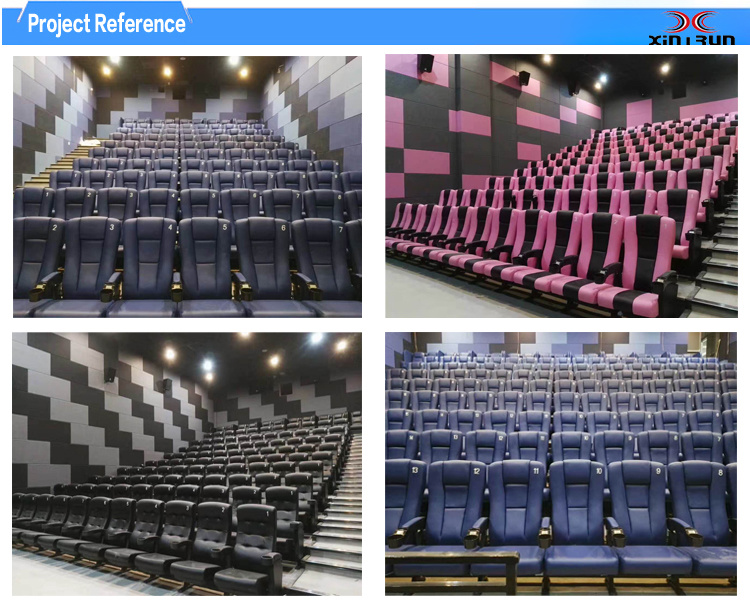 Interlocking Plastic Folding Theater Fixed Auditorium Church Seating Aw1537