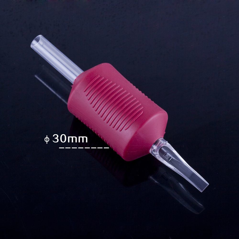 2014 Newest Silicone Rubber 25mm Disposable Tattoo Grips