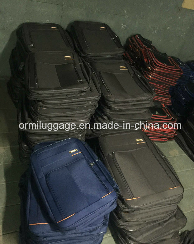 Cheap Shantung Silk 3PCS SKD Outside Trolley Luggage