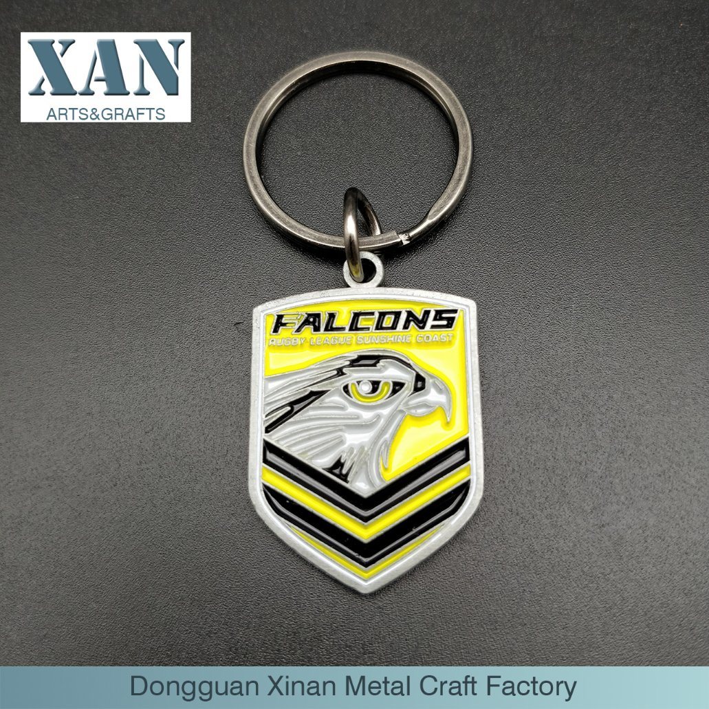 Personalized Key Chain Design for Merchants Promotion.