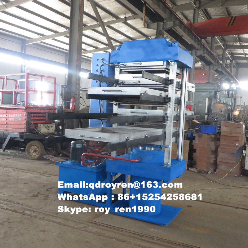 2016 World Popular Rubber Paver Making Machine / Rubber Tile Machine