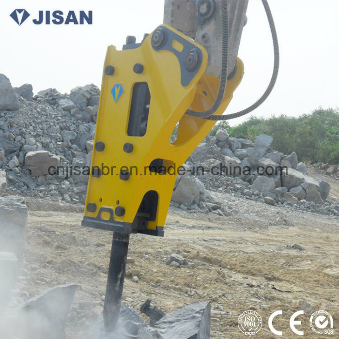 Good Quality Hydraulic Demolition Hammer with Chisel 135mm