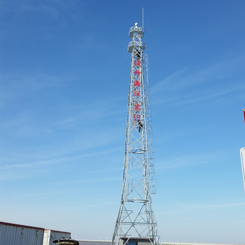 Durable Angle Steel Telecommunication Tower with Iaf Certification