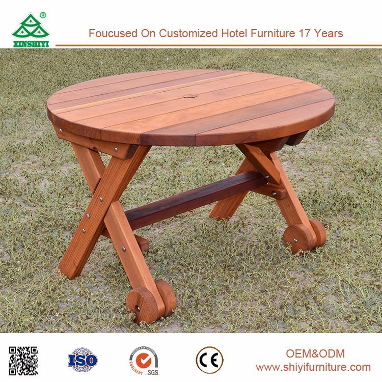 Outdoor Pool Reclaimed Wood Chair Dining Table