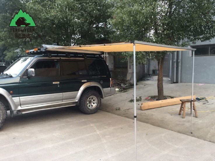 Car Side Awning for Camping 1.4mx2m Offroad Roof Top Tent