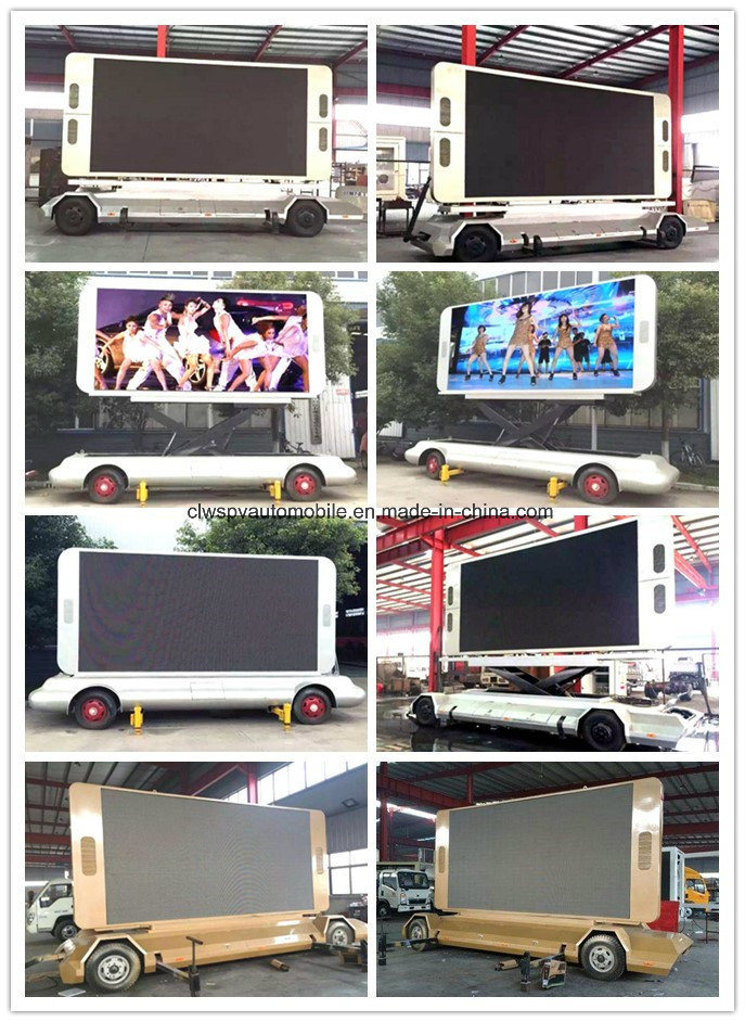 High Quality Practical LED Advertising Vehicle Mobile Ads Trailer