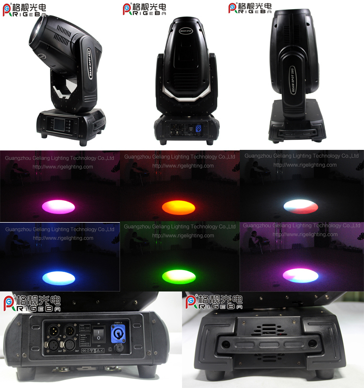 280W Beam Moving Head Spot Wash 3in1 Effect Light for Stage Club