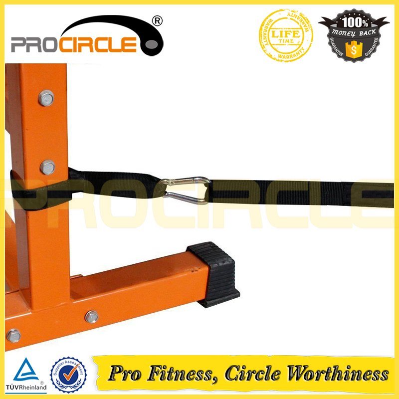 Procircle Battle Rope Exercise Powertraining Rope with Anchor Belt Strap Safety Carabiner Wall Bracket