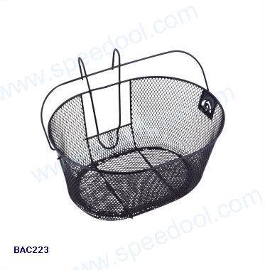 Steel Wire Bicycle Basket with Quick Release