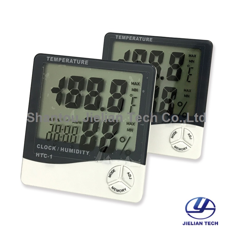 HTC-1 Digital LCD Temperature Humidity Meter Thermometer