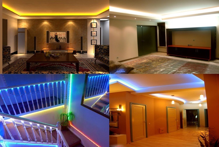 5050 LED Strips Rope Light/Cabinet Sensor Kit Light Strip