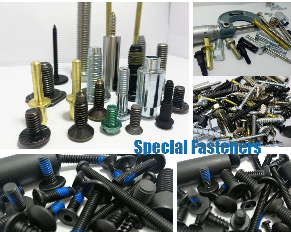 Custom Wood Drywall Fasteners Step Six Lobe Self-Tapping Screw with Zinc Coating