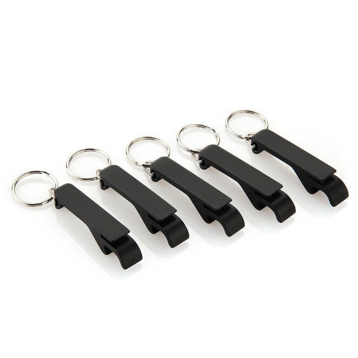 Promotional Metal Beer Can Bottle Opener with Keyring