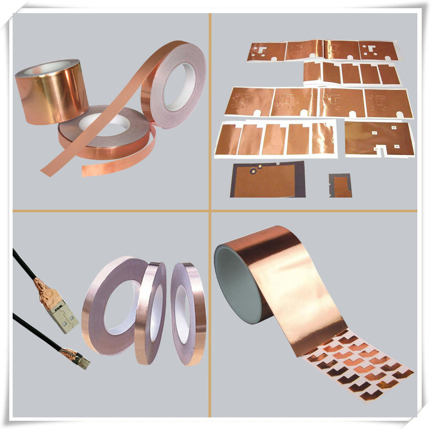 Double Sided Conductive Adhesive Copper Foil Tape for Electronics