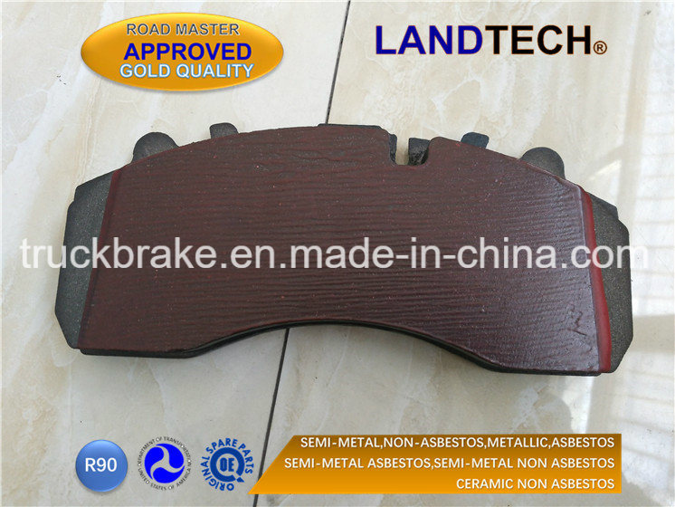 Truck/Bus/Semi-Trailer Disc Parts Ultra Premium Brake Pad D1525-8733/29124/Fcv1314b/Fcv1857b