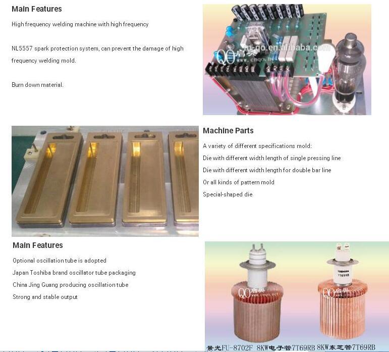 Automatic Rotary Table Style Hf Welding Machine with Robot