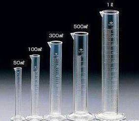 Glass Measuring Cylinder for Lab Testing