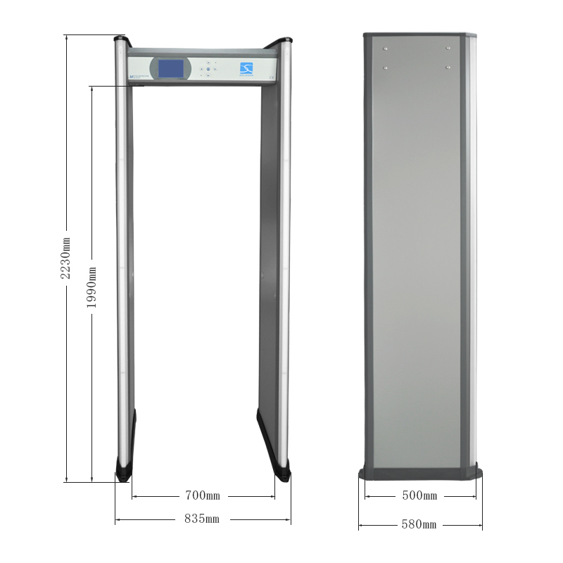 Security Walkthrough Metal Detector with High Sensitivity Xld-B