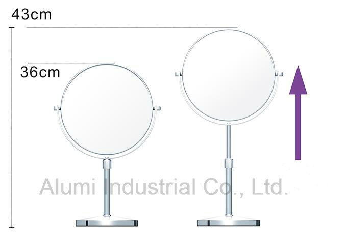 Double Sides Table Standing Cosmetic Mirror