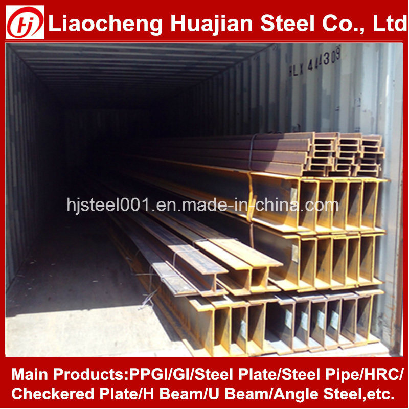 Q235B Equivalent Steel H Beam for Structural Steel Building