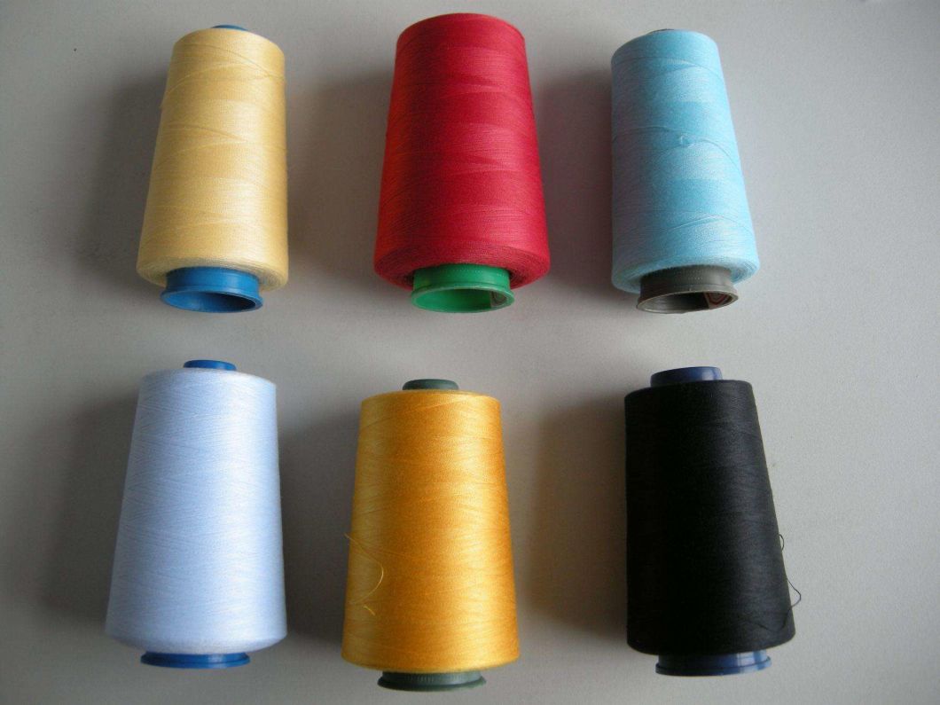 Dyed Poly Yarn Sewing Thread