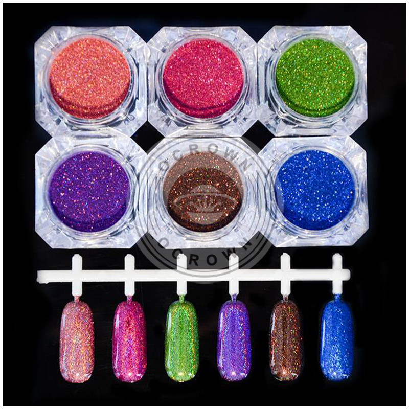 Starry Mystery Chameleon Shinning Flaky Form Nail Polish Glitter