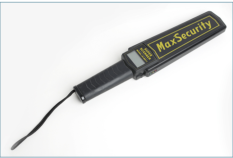 High Sensitivity Handheld Metal Detector for Personal Security Inspection