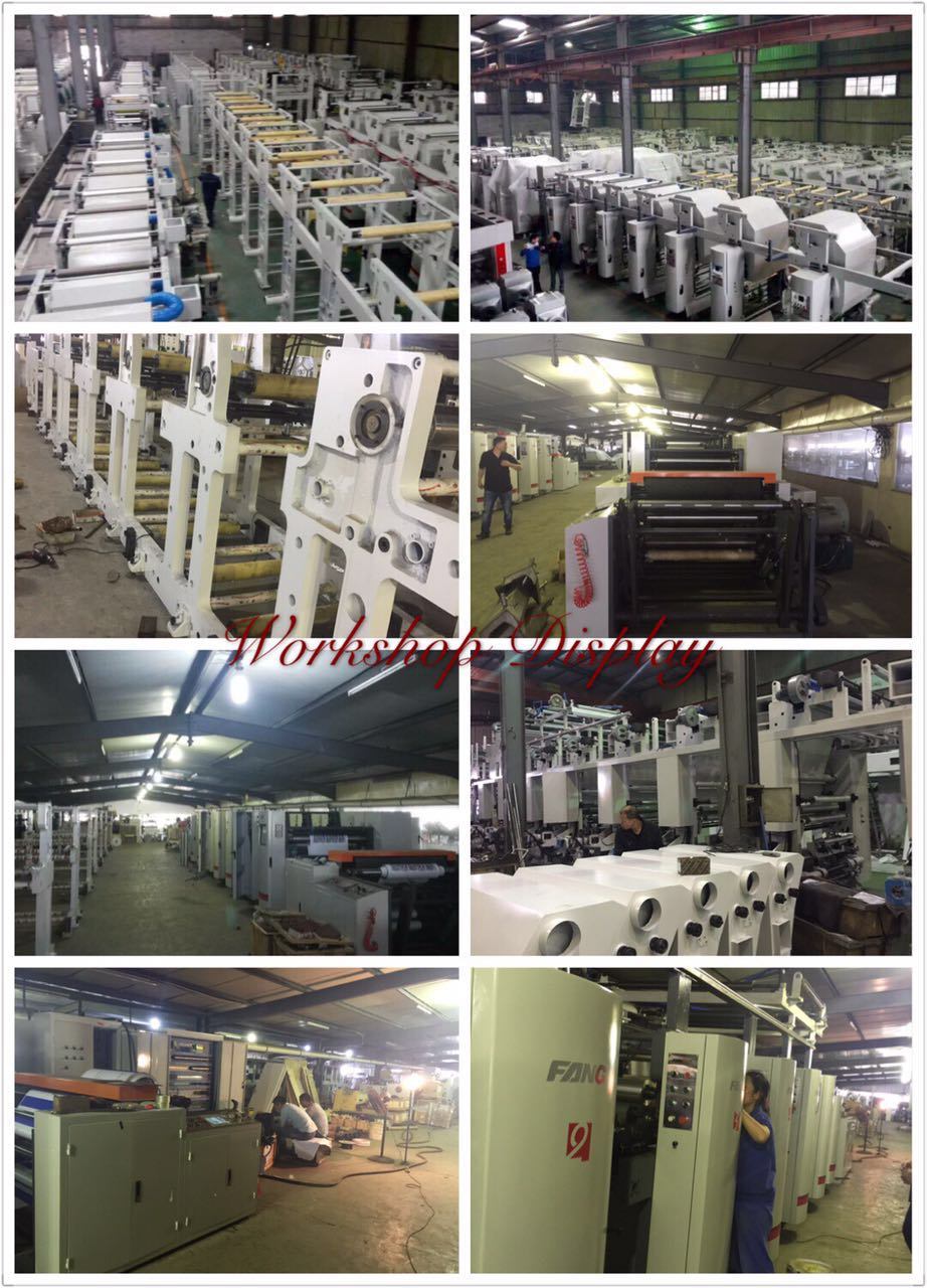 Max Speed of 250m. Min High Speed Rotogravure Printing Machine