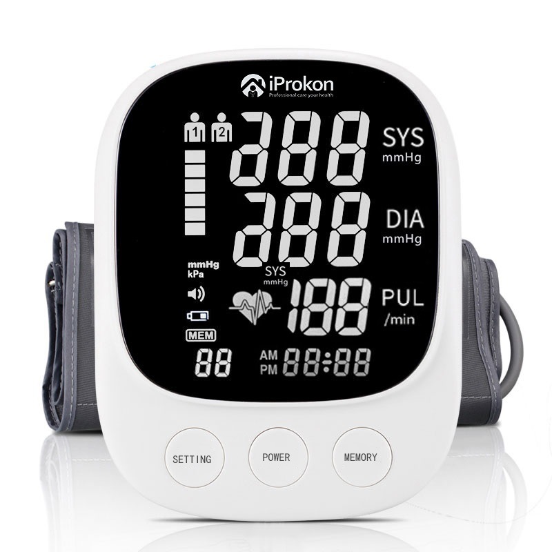 Smart Electronic Automatic Chargeable Digital Arm Blood Pressure Monitor