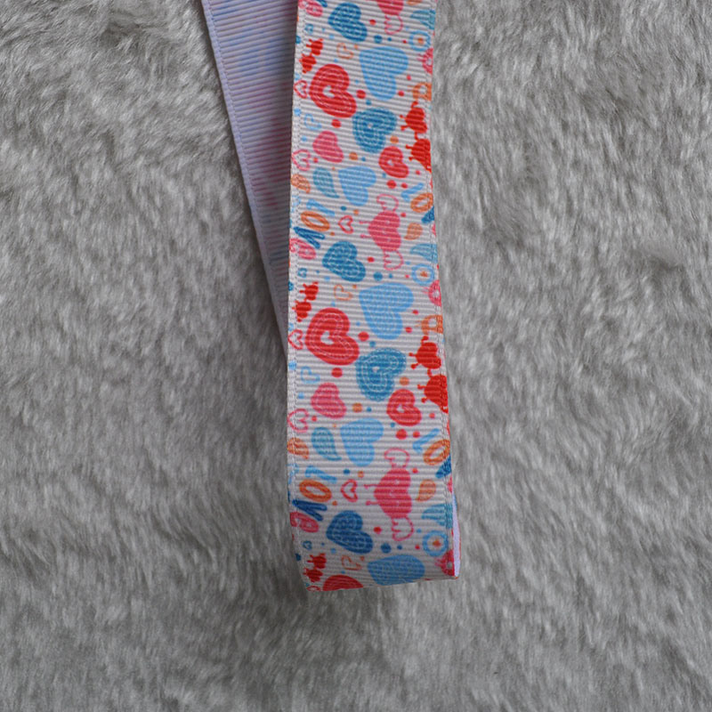 Printed Grosgrain Ribbon for Christmas Gift Packing/Garment Accessories