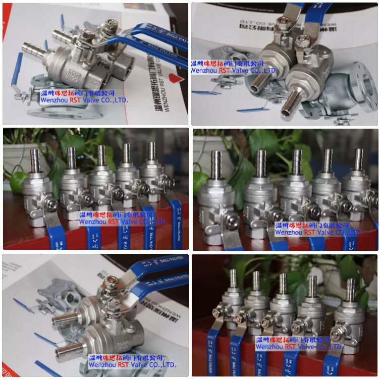 2PC Stainless Steel Full Port Threaded Gas Ball Valve (Q11F)