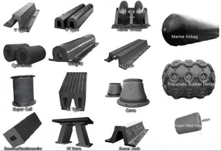 China Super Cell Rubber Fender / Marine Fender