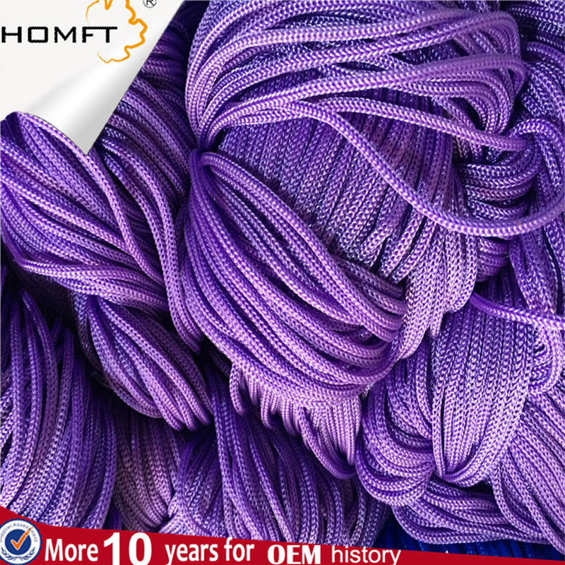 Wholesale High Quality Rope Raw Double Mix Color Twist Nylon Rope