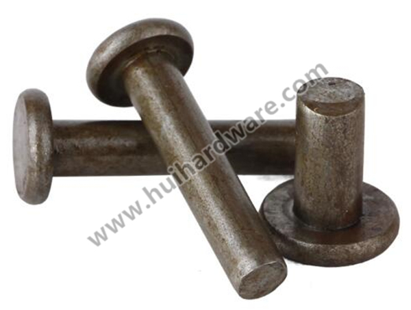 Steel/Iron Flat Head Solid Rivets with High Quality