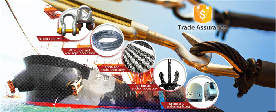 Qingdao Manufacturer Rigging Hardware European Dee Marine Shackle