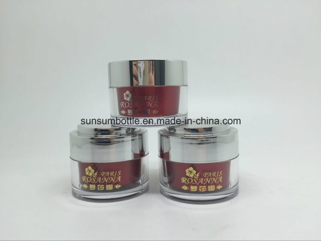 Plastic Skin Care Cream Use Jar for Cosmetic