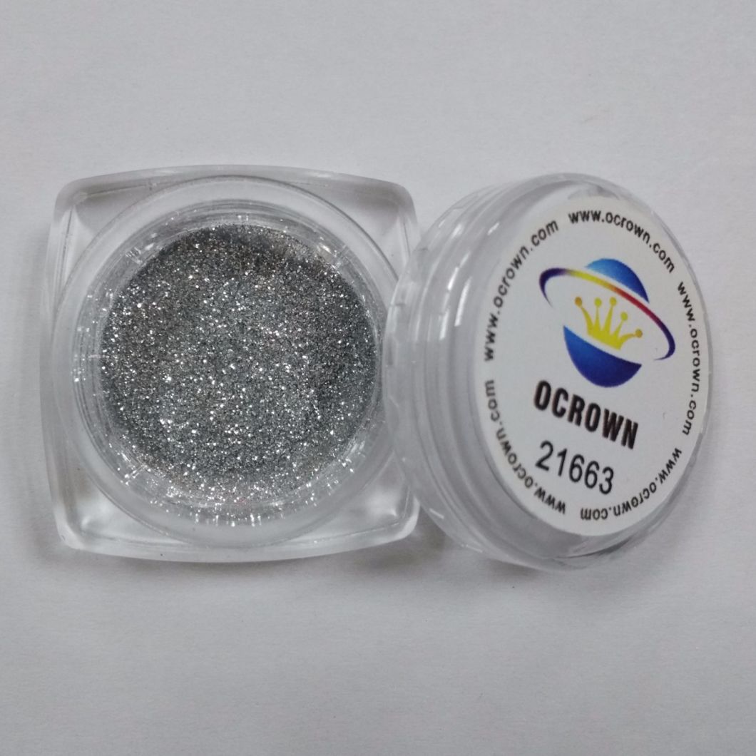 Eye Shadow Glitter Powder, Wholesale Bulk Glitter, Silver Holo Glitter Factory