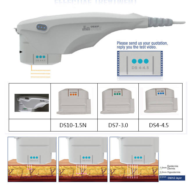 Hifu High Intensity Focused Ultrasound Slimming Machine Hf6