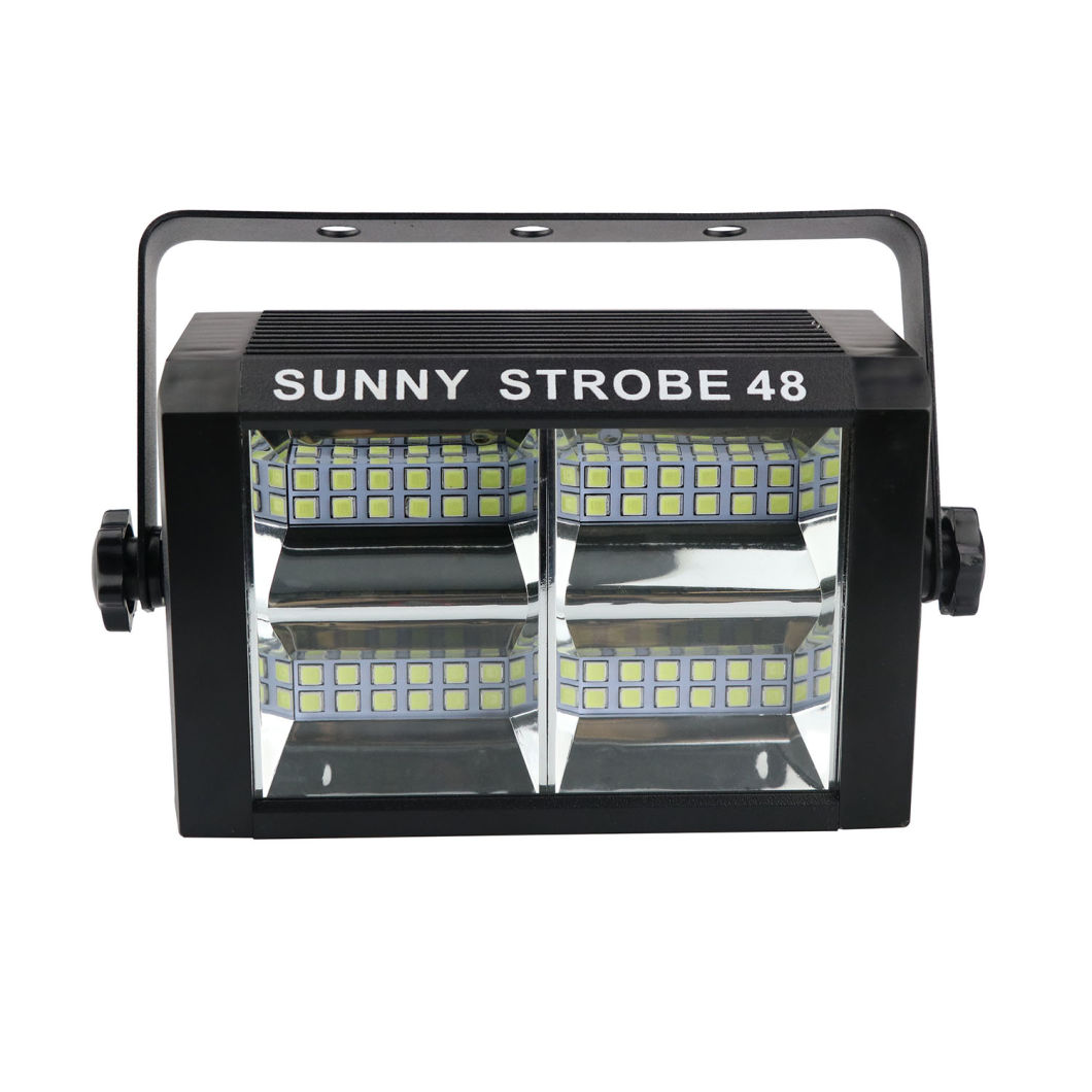 New Style Sunshine 48 PCS*0.5W LED White Light Stage Strobe Light