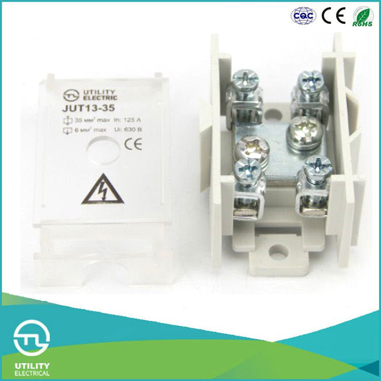 Newest Power Distribution Type Copper Jut13 Terminal Block